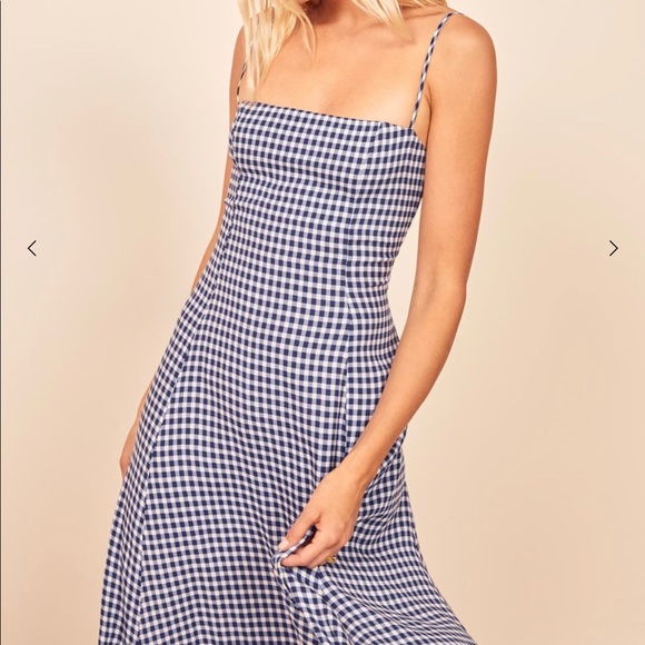 Brand new Reformation Vollare Midi Dress Sz 4 - Picture 2 of 8